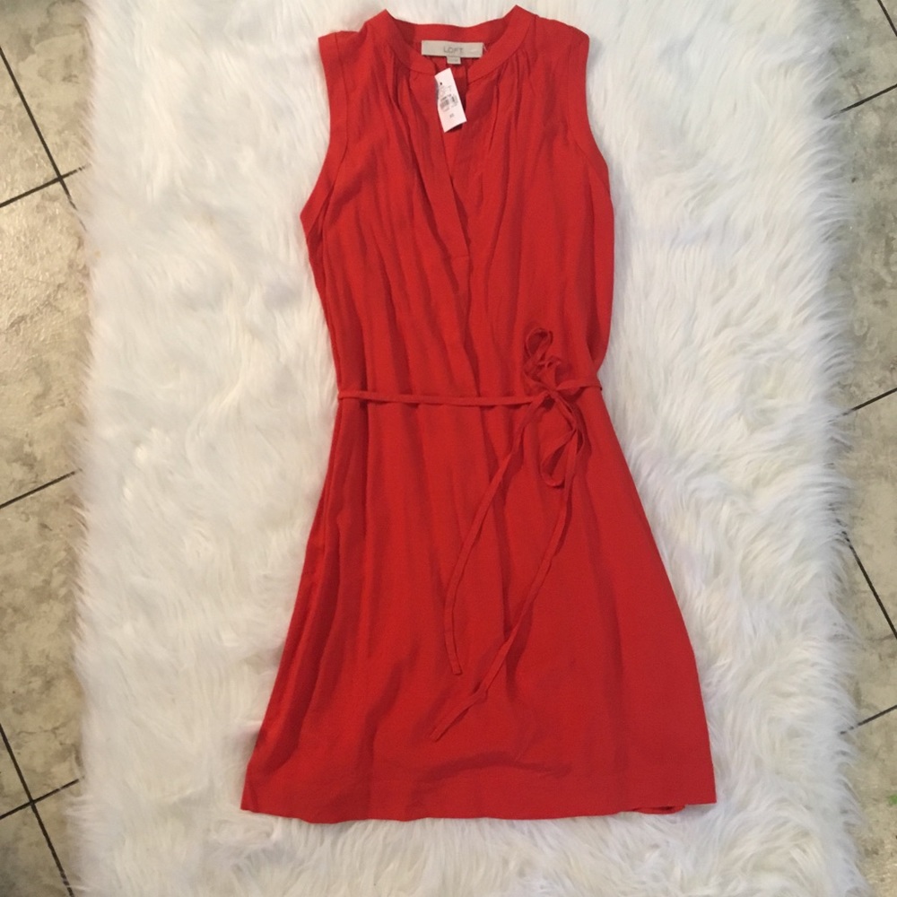 NWT LOFT V-Neck Slip Dress
